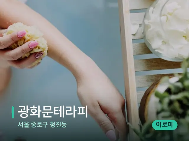 서울 종로구 청진동 광화문테라피 — 휴식 분위기의 스파 공간